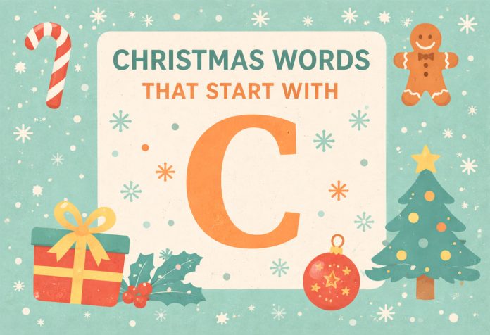 Christmas Words That Start With C