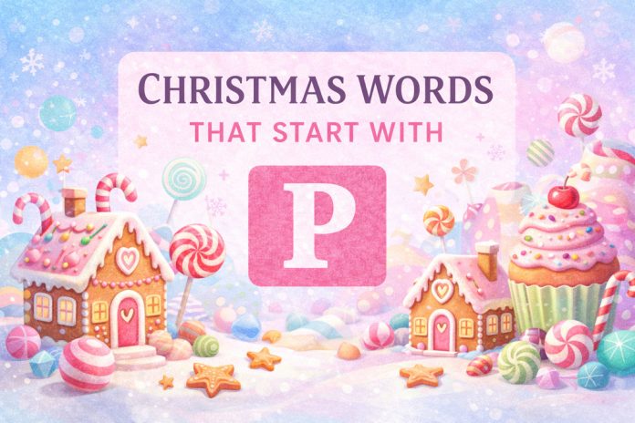 Christmas Words That Start With P