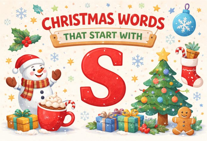 Christmas Words That Start With S