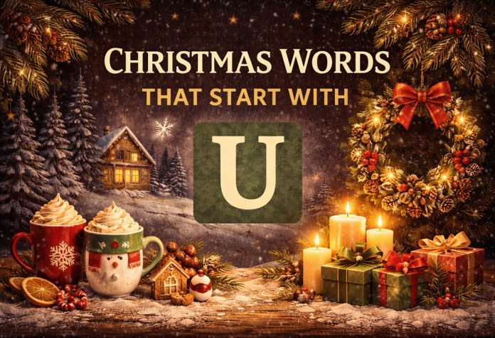 Christmas Words That Start With U