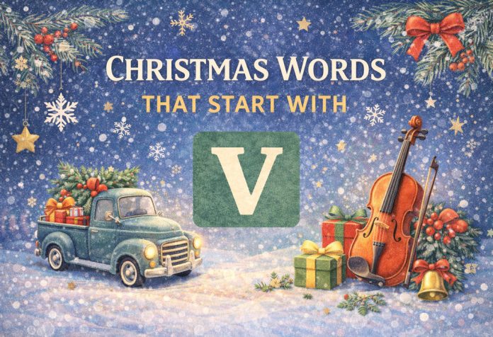 Christmas Words That Start With V