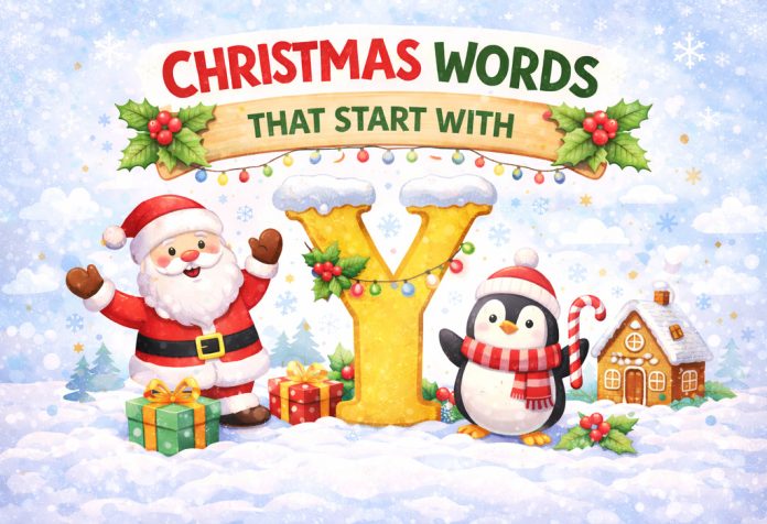 Christmas Words That Start With Y