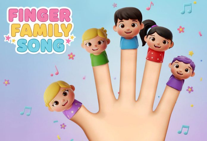 Finger Family Nursery Rhyme With Lyrics