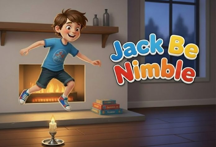 Jack Be Nimble Nursery Rhyme With Lyrics