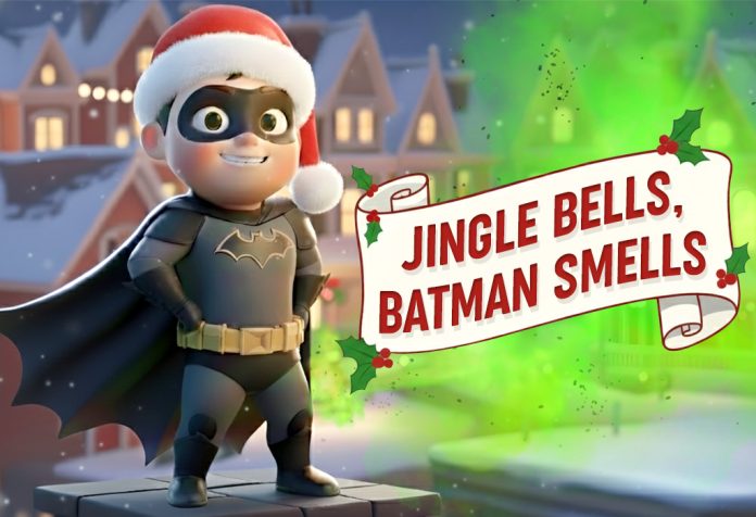 Jingle Bells, Batman Smells Lyrics Nursery Rhymes For Kids