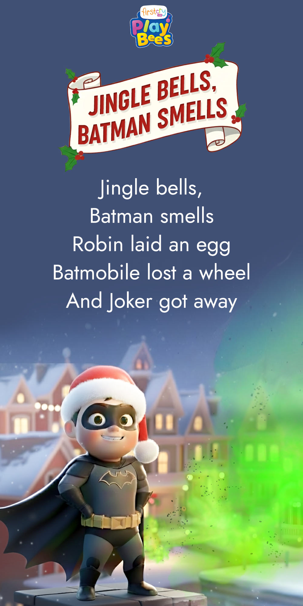 Jingle Bells, Batman Smells Song Lyrics