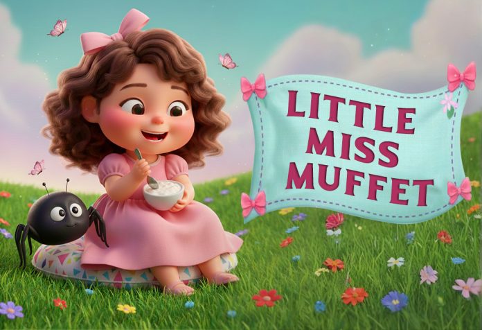 Little Miss Muffet Lyrics Nursery Rhymes For Kids