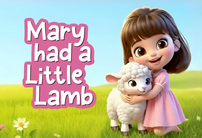 Mary Had a Little Lamb Lyrics Nursery Rhymes For Kids
