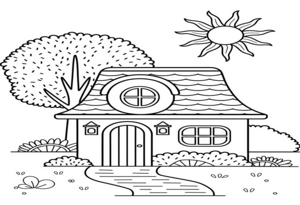 New Year Coloring Time