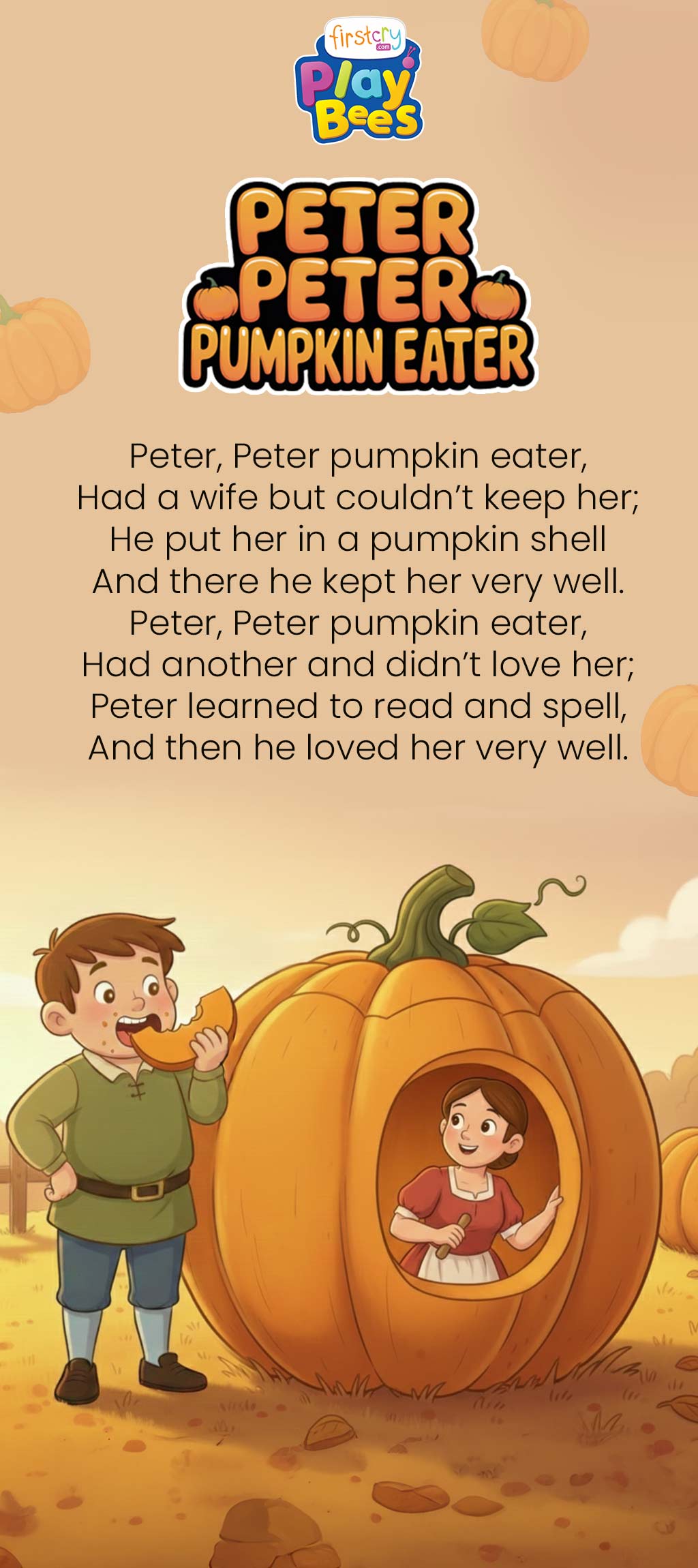 Peter Peter Pumpkin Eater Song Lyrics