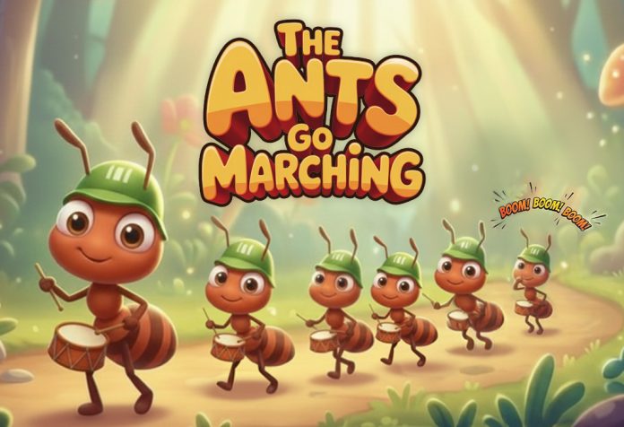 The Ants Go Marching Rhyme With Lyrics