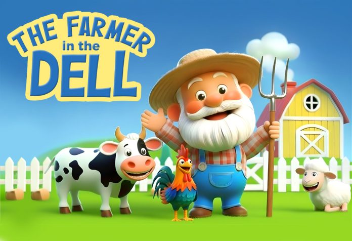 The Farmer in the Dell Lyrics Nursery Rhymes For Kids