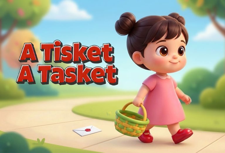 A Tisket A Tasket Lyrics - Nursery Rhyme & Song