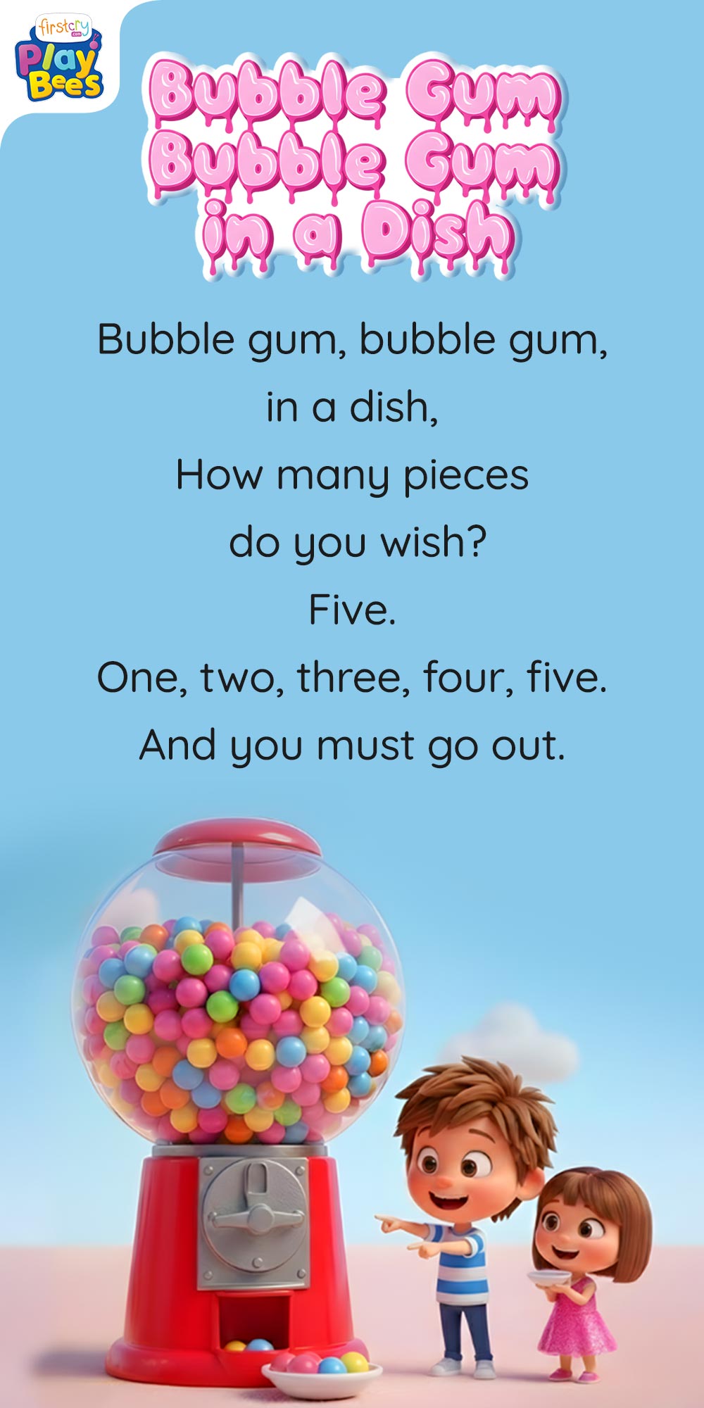 Bubble Gum, Bubble Gum In a Dish Song Lyrics