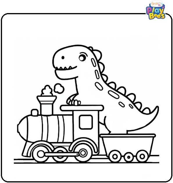 Dinosaur Train Coloring Page