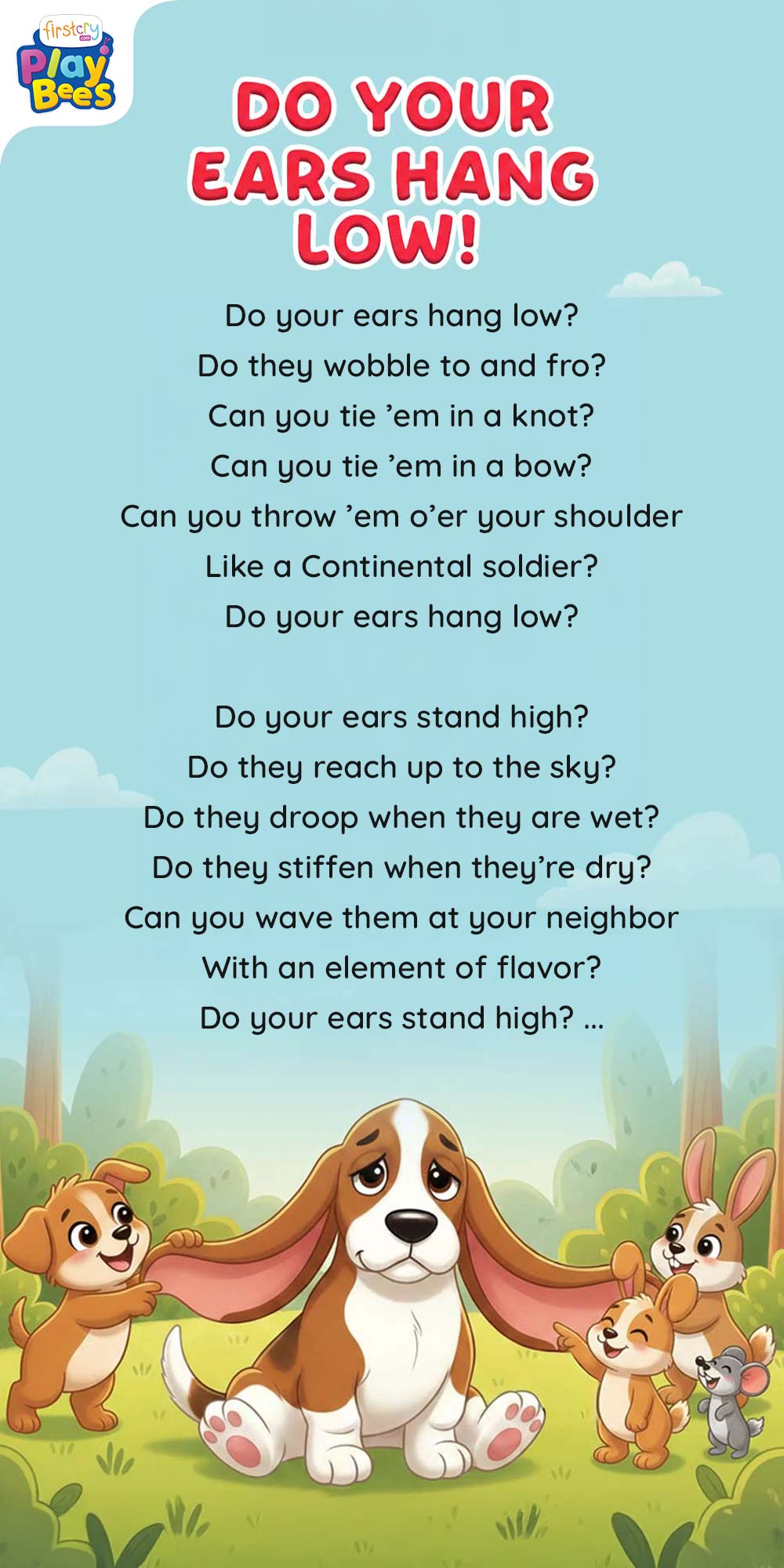 Do Your Ears Hang Low Song Lyrics