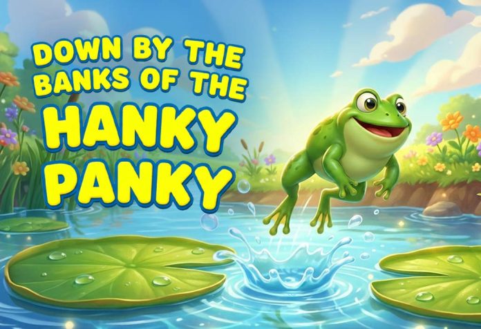 Down by the Banks of the Hanky Panky Nursery Rhyme With Lyrics