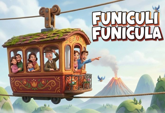 Funiculi, Funicula Nursery Rhyme With Lyrics