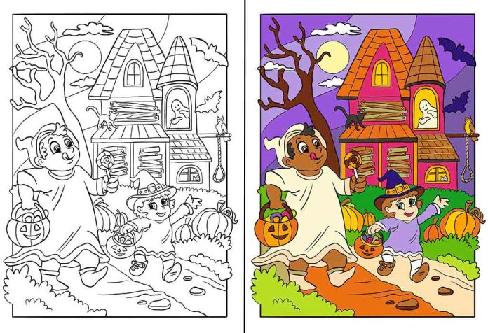 Halloween Coloring Pages - Free Printables for Kids