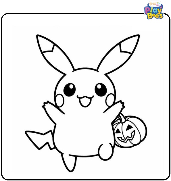 Halloween Pokemon Coloring Page Halloween Pokemon Coloring Page