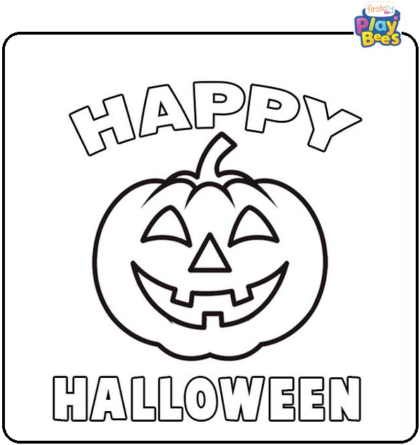 Large Halloween Pumpkin Coloring Page Large Halloween Pumpkin Coloring Page