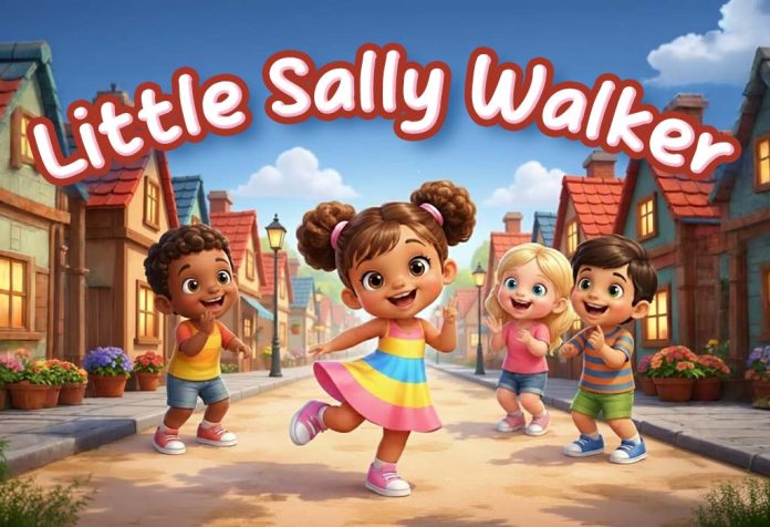Little Sally Walker Nursery Rhyme With Lyrics