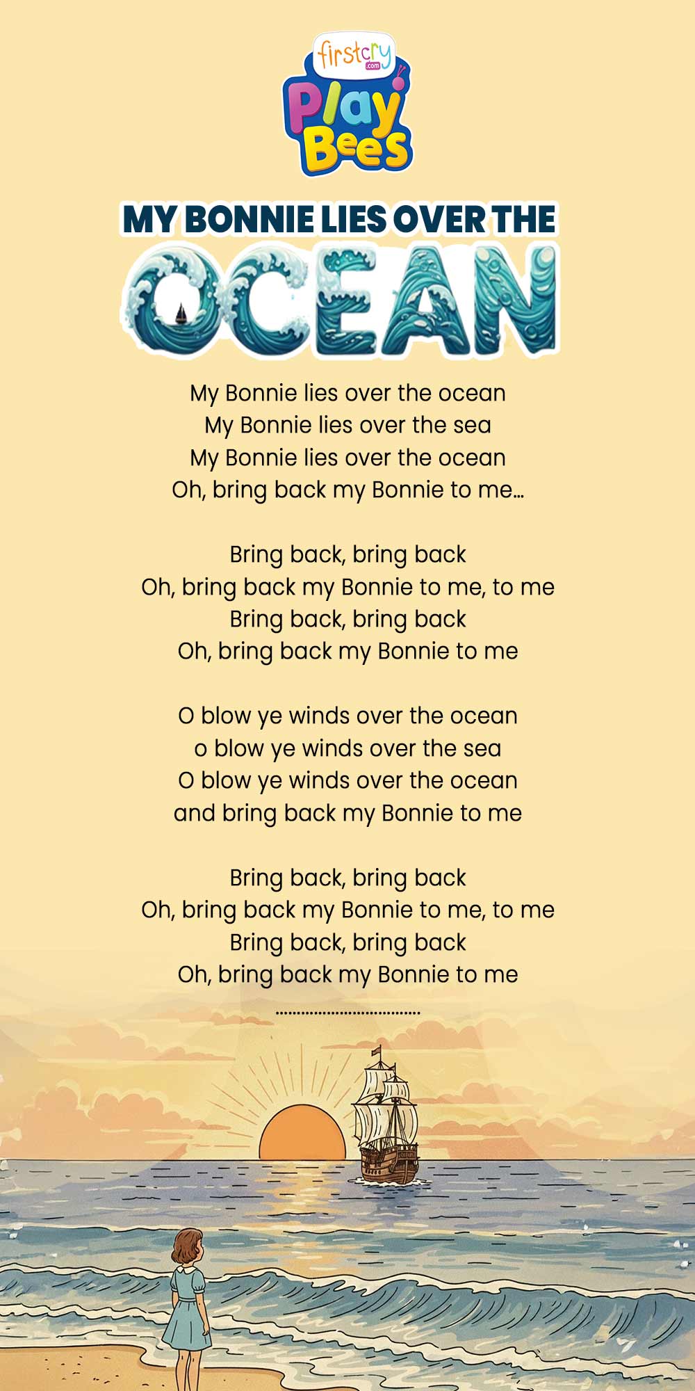 My Bonnie Lies Over the Ocean Song Lyrics