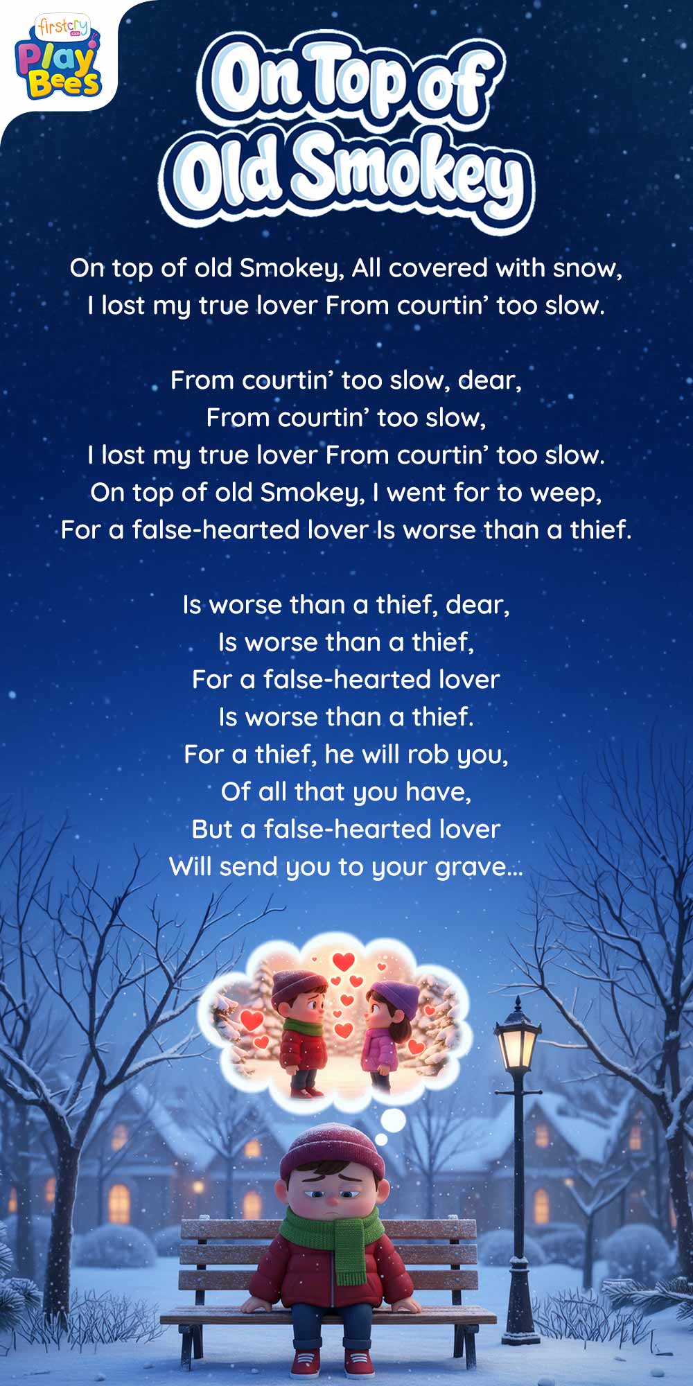 On Top of Old Smokey Song Lyrics