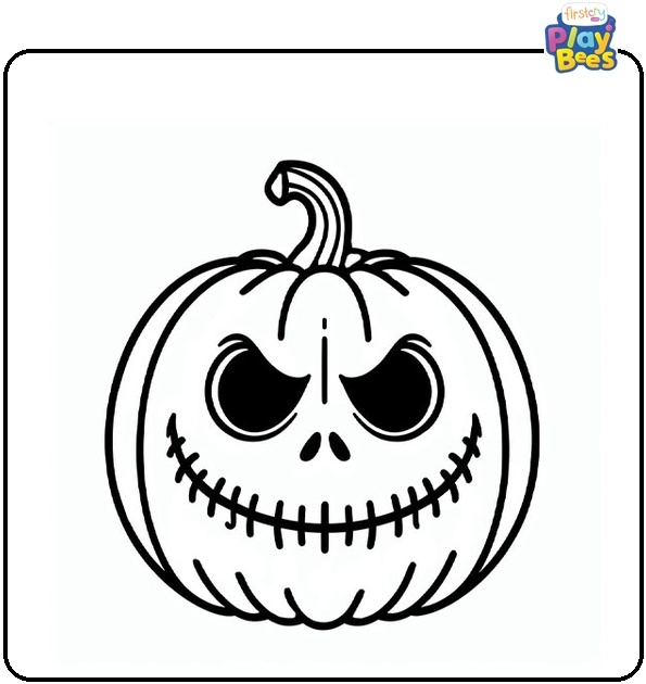 Pumpkin Fest Nightmare Before Christmas Coloring Page Pumpkin Fest Nightmare Before Christmas Coloring Page