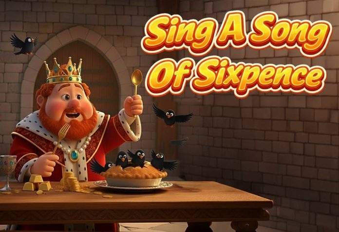 Sing a Song of Sixpence Nursery Rhyme With Lyrics