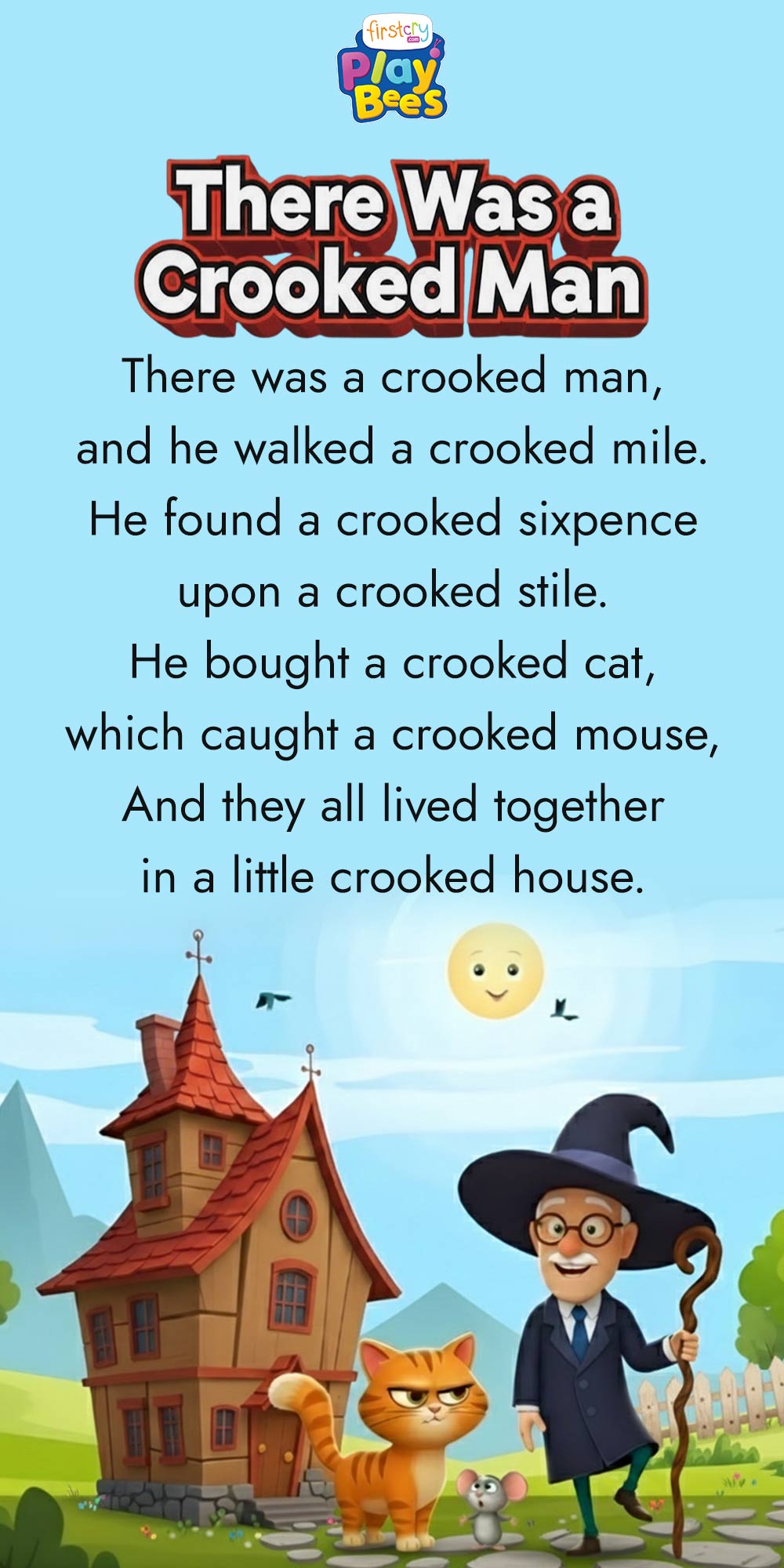 There Was a Crooked Man Song Lyrics