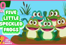 Five Little Speckled Frogs Video Five Little Speckled Frogs Video