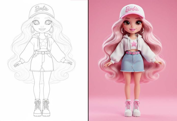 Barbie Coloring Pages – Free Printables for Kids