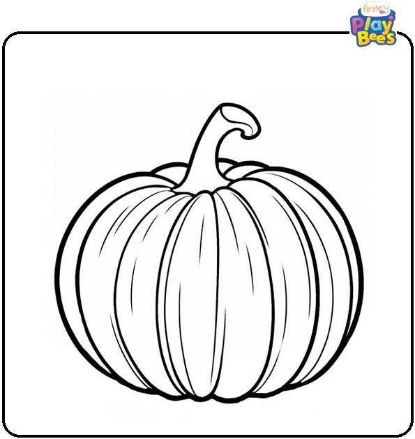 Big Pumpkin Coloring Page