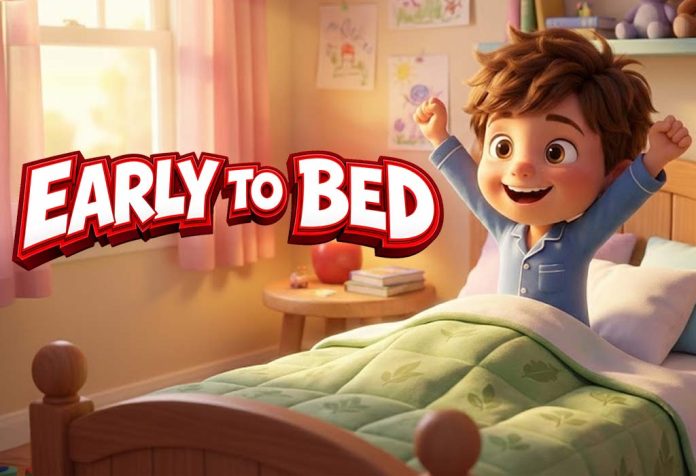 Early To Bed Nursery Rhyme With Lyrics
