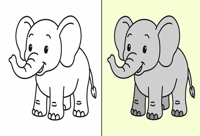 Elephant Coloring Pages – Free Printables for Kids