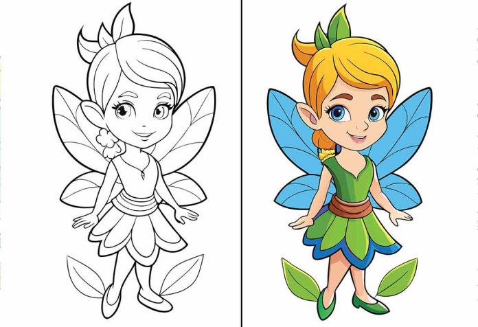 Fairy Coloring Pages – Free Printable Sheets & Pictures