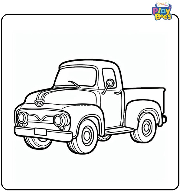 Ford Truck Coloring Page