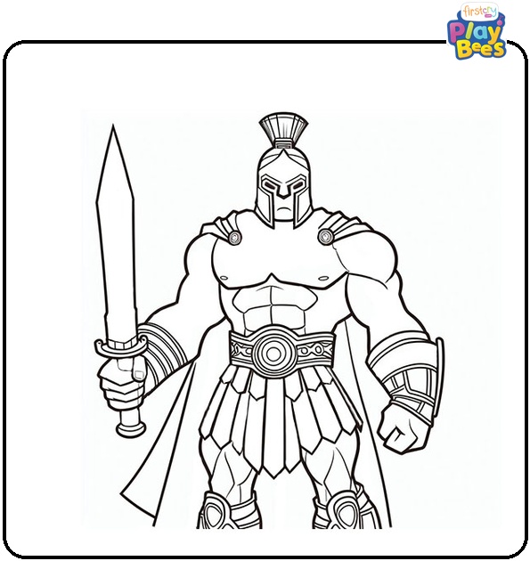 Gladiator Hulk Coloring Page Gladiator Hulk Coloring Page