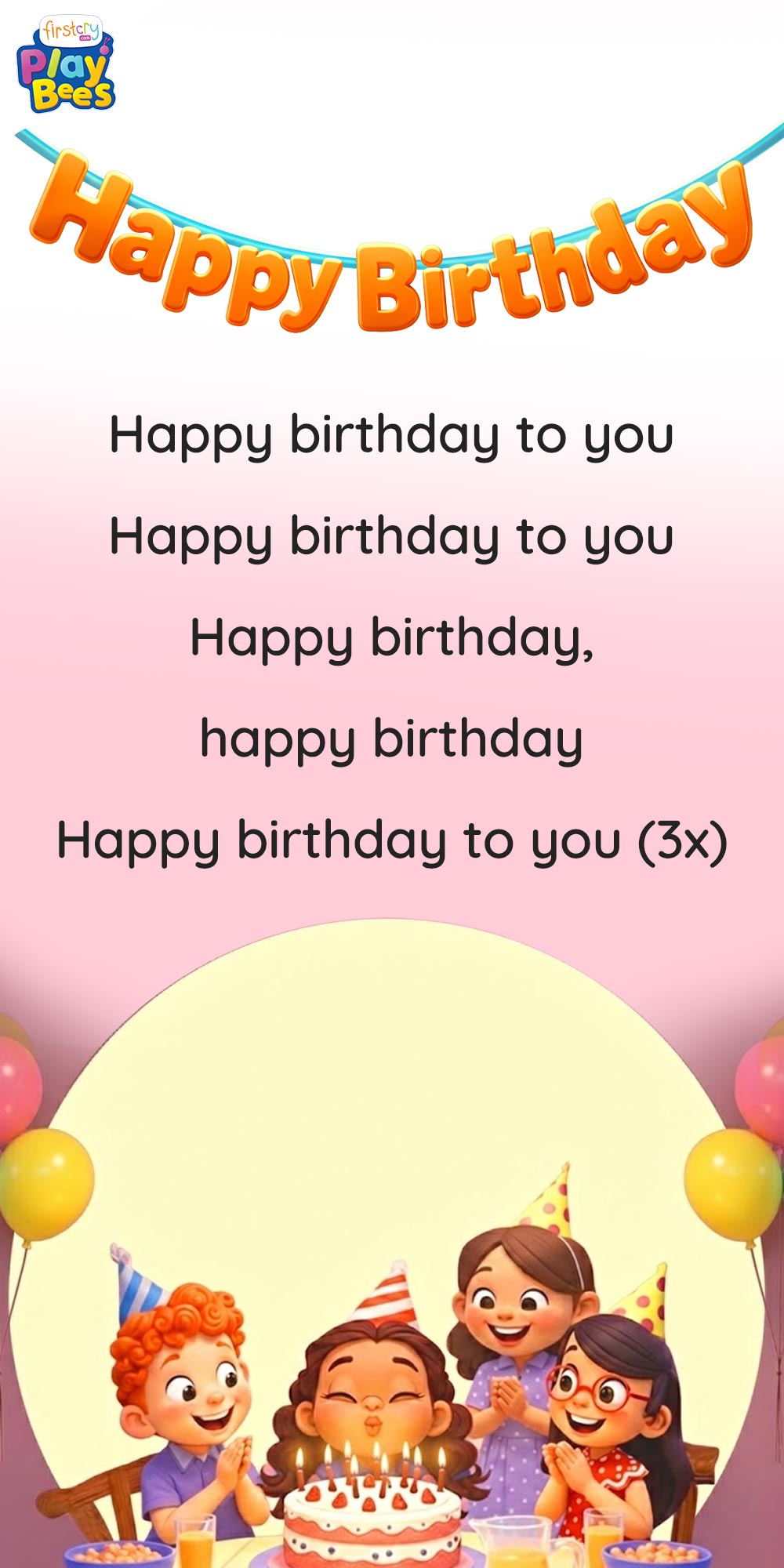 Happy Birthday Song Lyrics