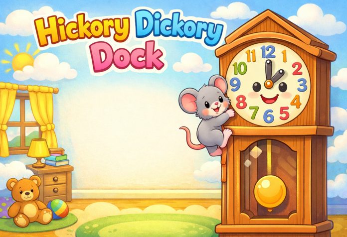 Hickory Dickory Dock Nursery Rhyme With Lyrics
