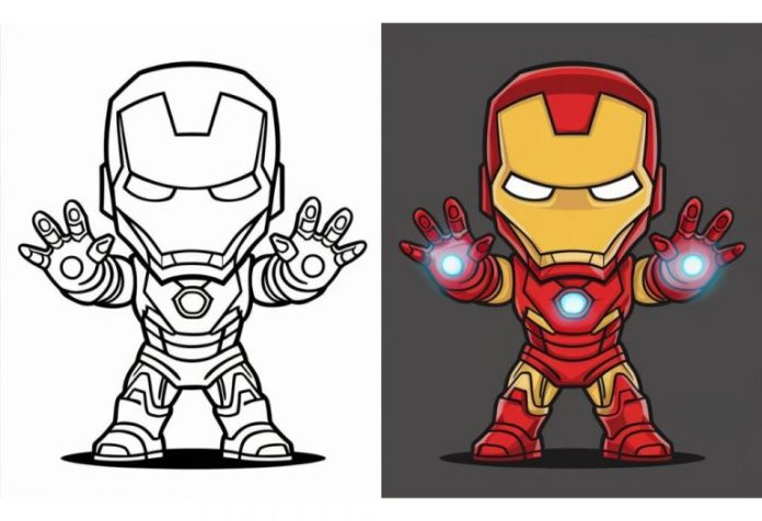 Iron Man Coloring Pages – Free Printable Sheets & Images