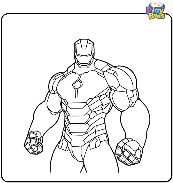Iron Man Hulkbuster Coloring Page Iron Man Hulkbuster Coloring Page