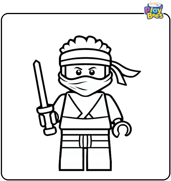 Lego Ninjago Coloring Page