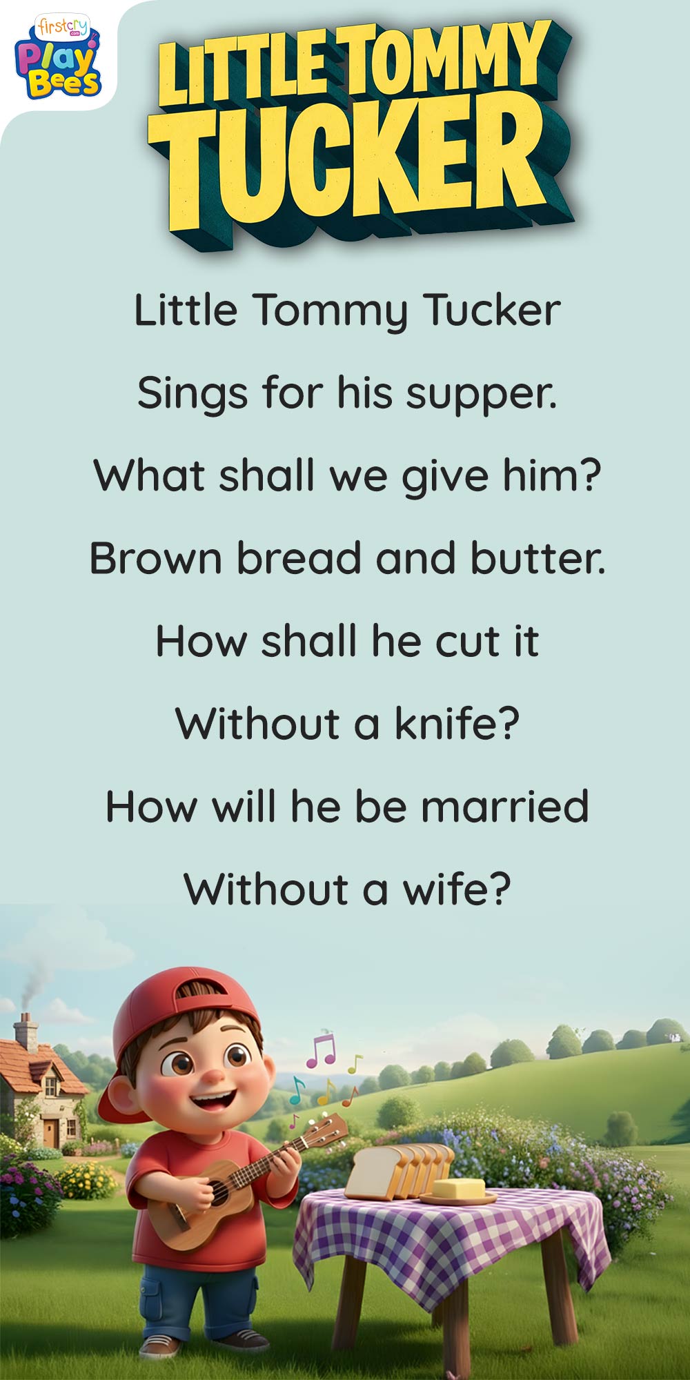 Little Tommy Tucker Song Lyrics