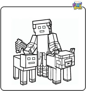 Minecraft Rascal Coloring Page Minecraft Coloring Pages – Free Printable Worksheets & Images