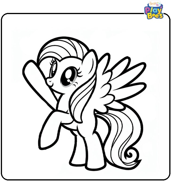 My Little Pony Cutie Mark Crew Coloring Page