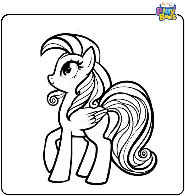 My Little Pony Movie Coloring Page