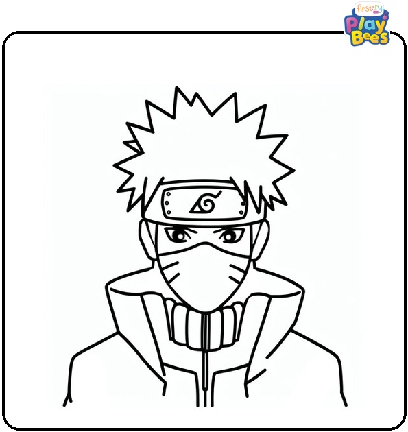 Naruto Shippuden Coloring Page Naruto Shippuden Coloring Page