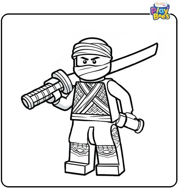 Ninjago Chopov Coloring Page